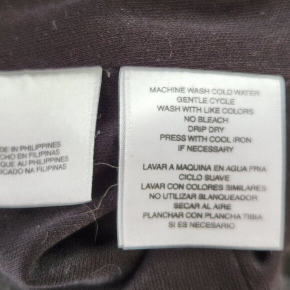 Woman's Anne Klein Dark Heather Gray Dress Goldtone Chain Belt size 10 - Picture 9 of 11